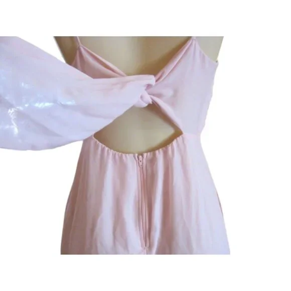 Birdy Grey Let's Get this Party Started Doris Pale Pink Gown Size M - Picture 7 of 9